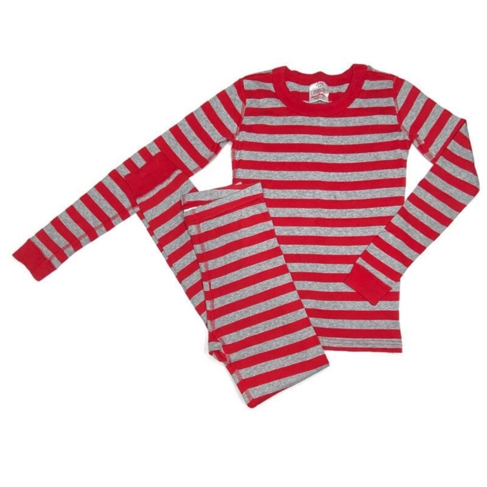 Hanna Andersson Striped Long Johns